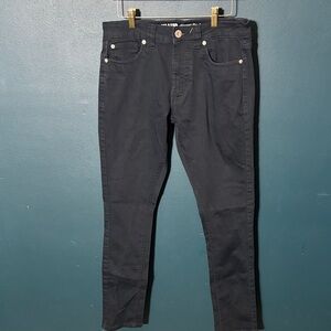 Bauhaus Men's Navy Blue Chinos Size 30